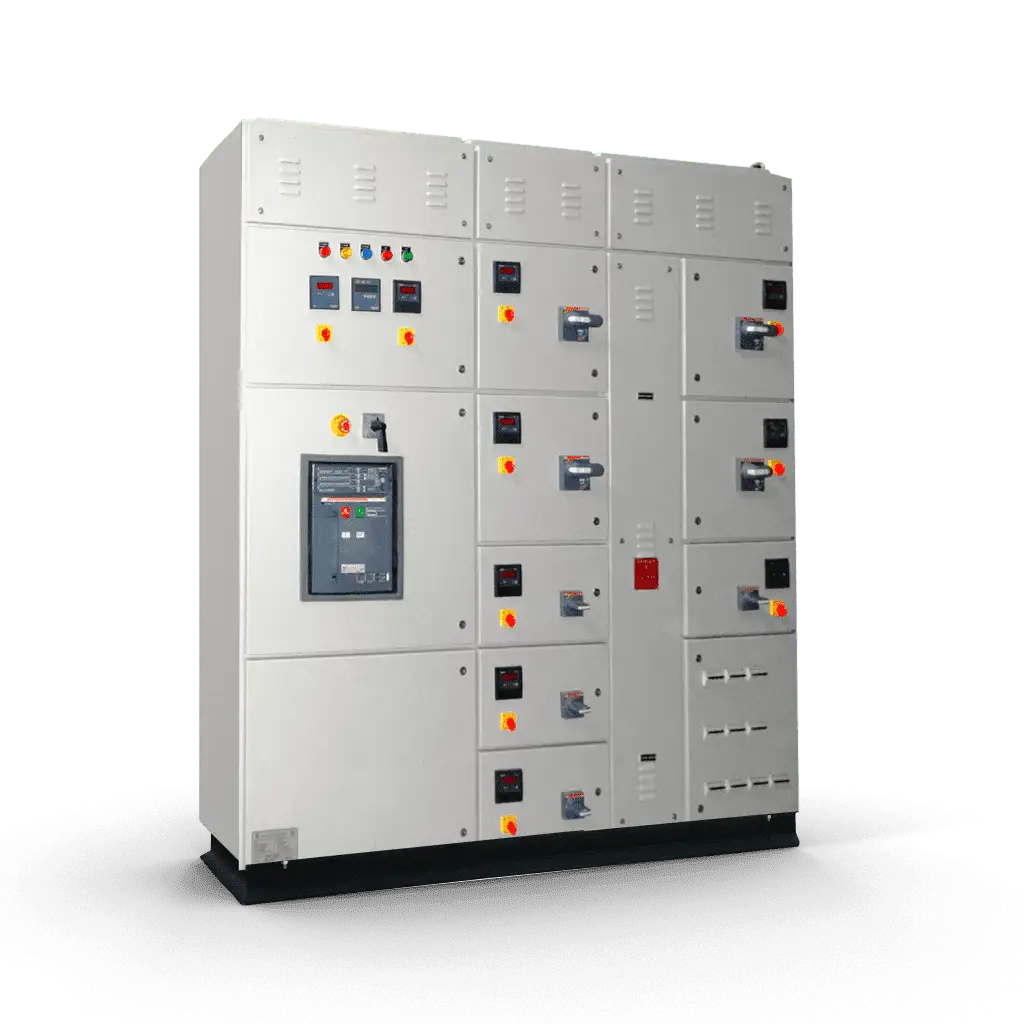 Industrial electrical panels manufactured by Kiran Power Control